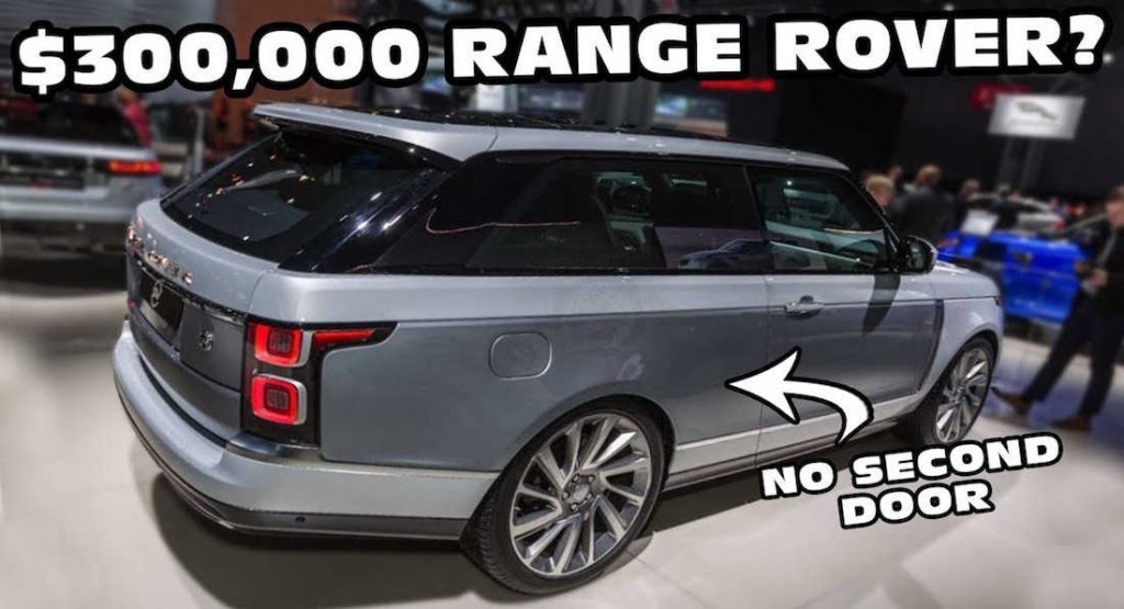 Range Rover SV Coupe Take A Tour Of The World’s Most Expensive Two-Door SUV