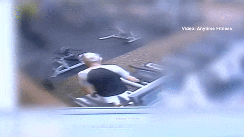 Tesla Model X Gym Accident