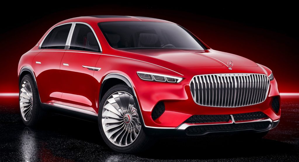  Vision Mercedes-Maybach Ultimate Luxury Concept Looms Large At Chinese Expo