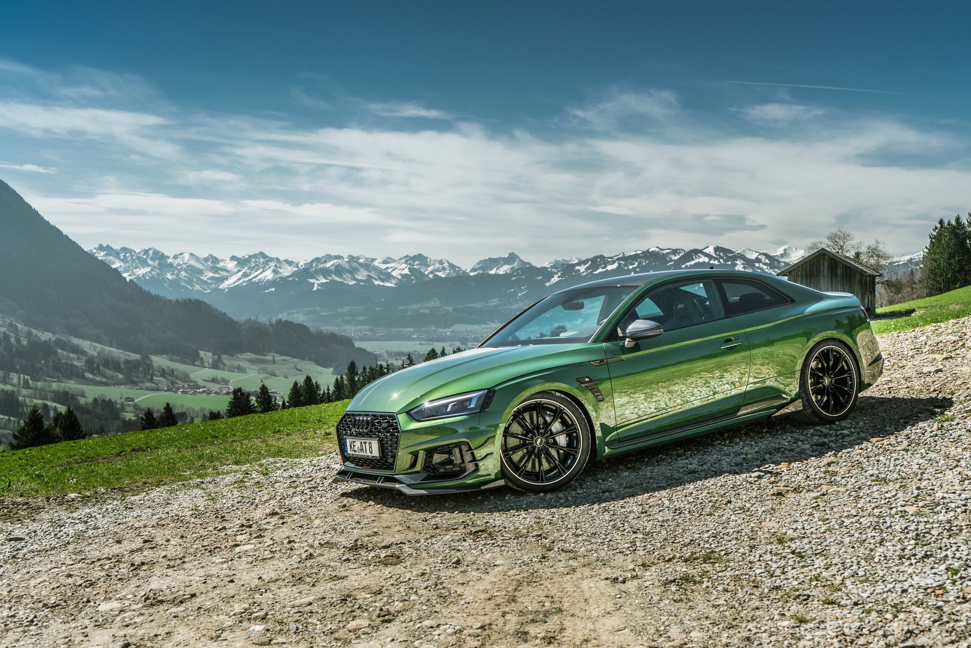 abt-audi-rs5-r-8 ABT Audi R8 Art Car Looks Like Something The Joker Would Drive