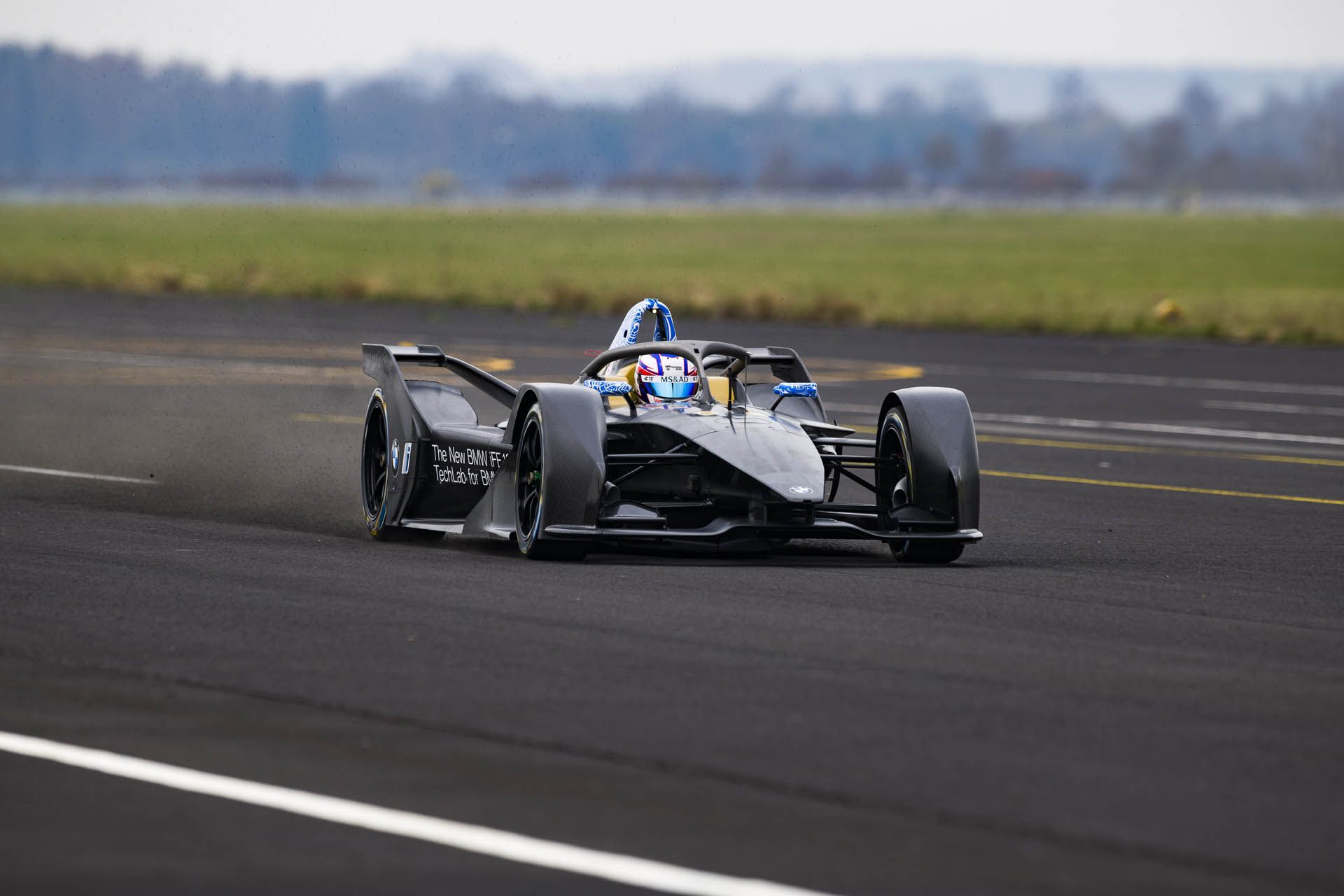 bmw-formula-e-test-03 BMW iFE.18 Electric Racer Hits The Track For The First Time