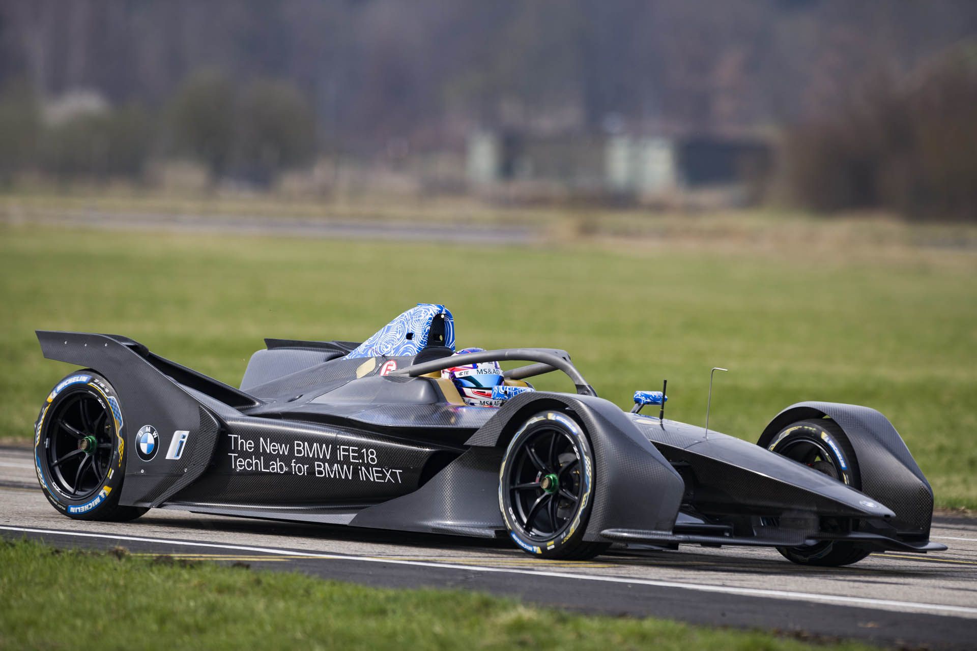 bmw-formula-e-test-12 BMW iFE.18 Electric Racer Hits The Track For The First Time