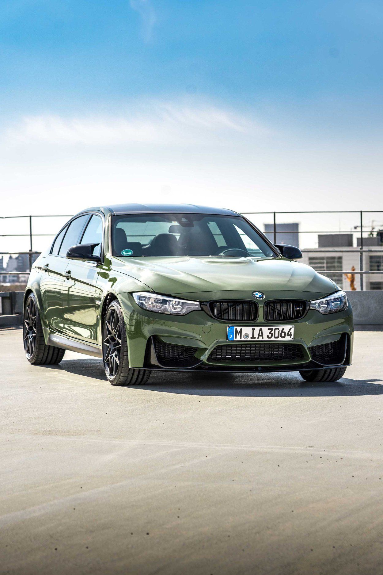 bmw-m3-individual-urban-green-2 Warning, This Is Not A Wrap: BMW M3 Individual Urban Green
