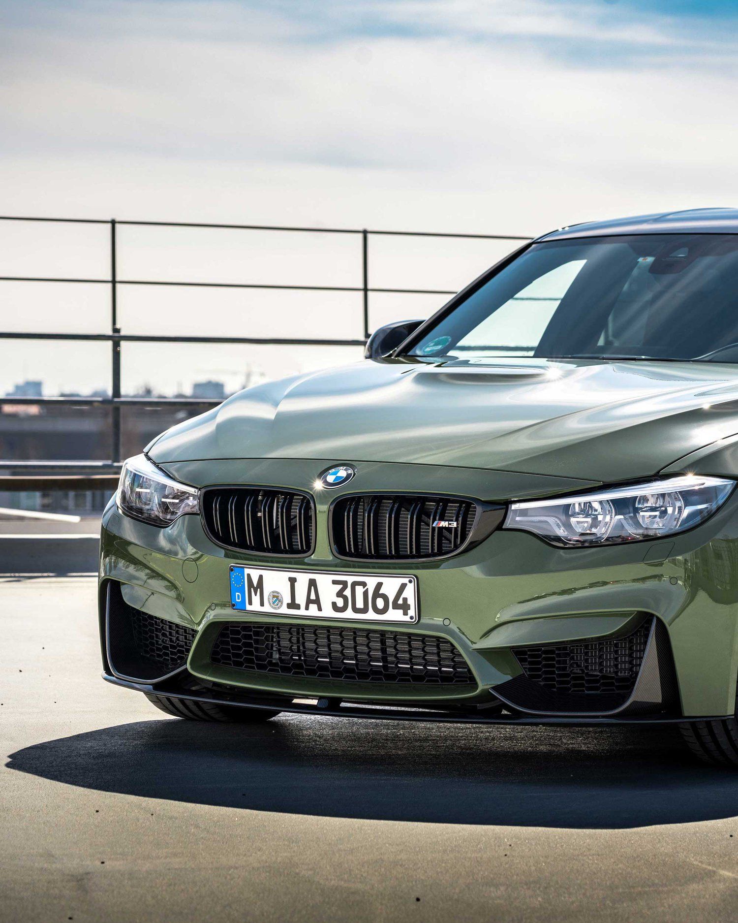 bmw-m3-individual-urban-green-3 Warning, This Is Not A Wrap: BMW M3 Individual Urban Green