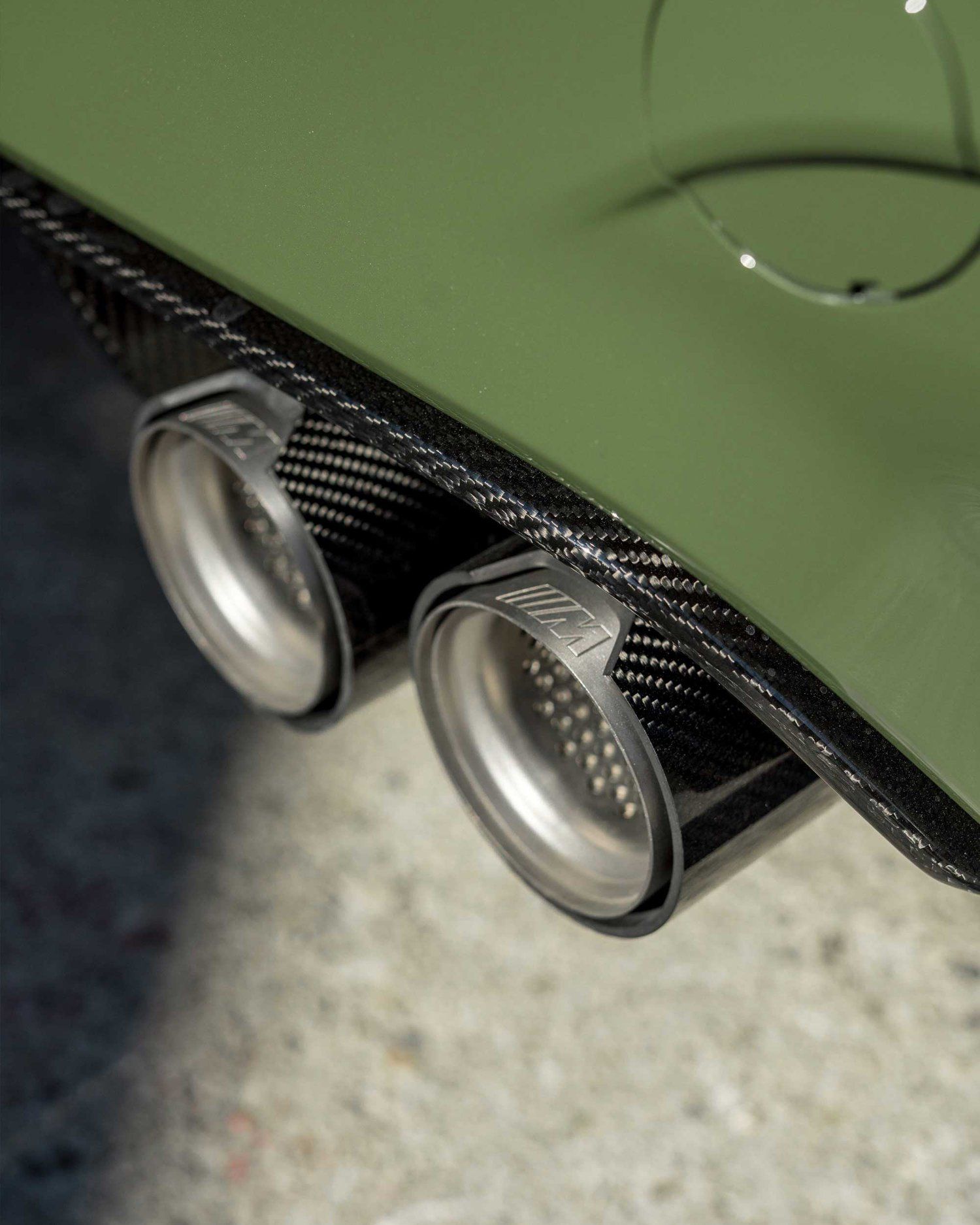 bmw-m3-individual-urban-green-7 Warning, This Is Not A Wrap: BMW M3 Individual Urban Green