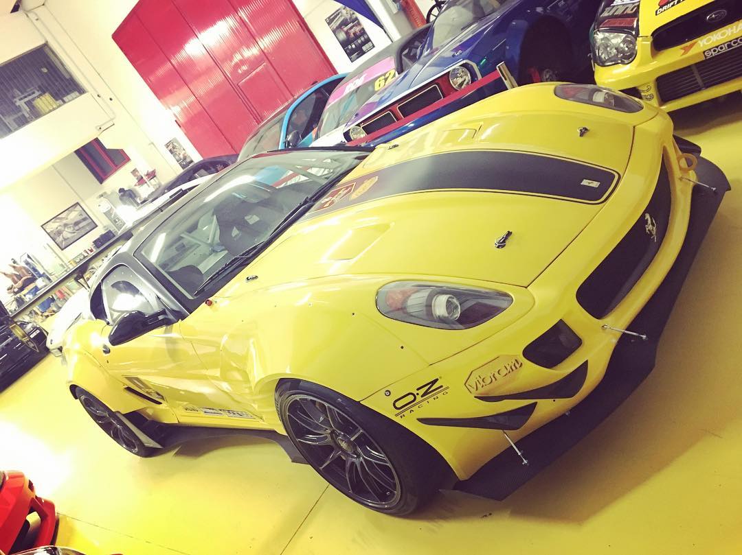 ferrari-599-gtb-formula-drift-federico-sceriffo-26 800 HP Twin-Turbo Ferrari 599 Drift Car Puts Up A Tire-Shredding Show