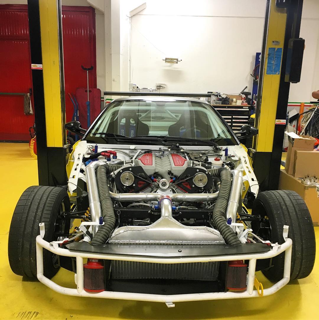 ferrari-599-gtb-formula-drift-federico-sceriffo-28 800 HP Twin-Turbo Ferrari 599 Drift Car Puts Up A Tire-Shredding Show