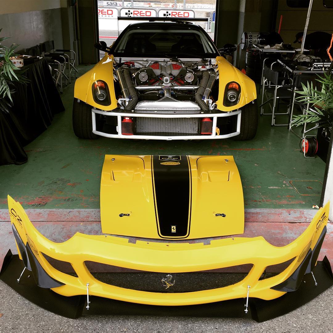 ferrari-599-gtb-formula-drift-federico-sceriffo-29 800 HP Twin-Turbo Ferrari 599 Drift Car Puts Up A Tire-Shredding Show