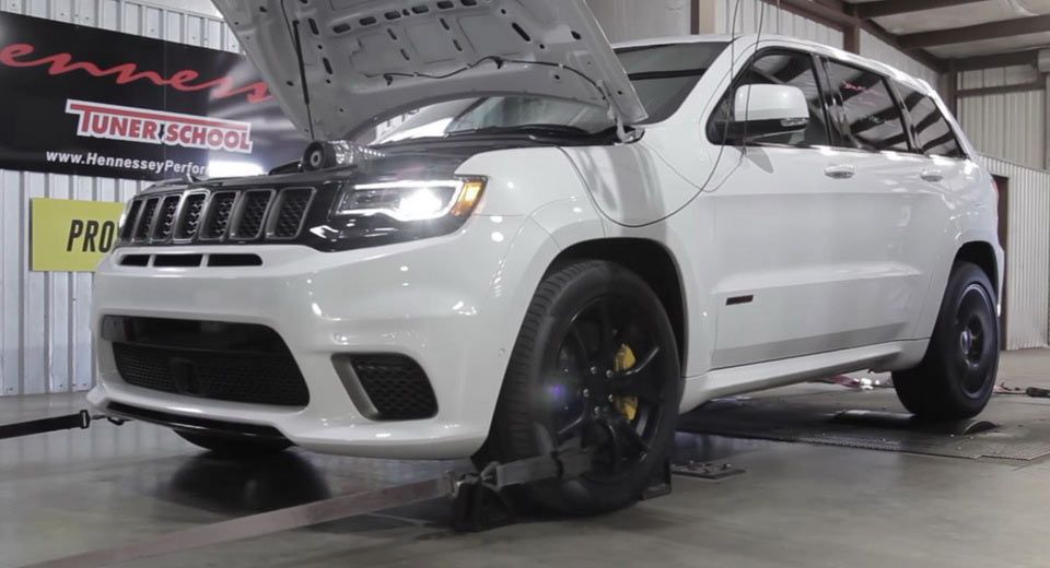  Hennesey’s 1012HP Grand Cherokee Trackhawk Whines About Its Muscle