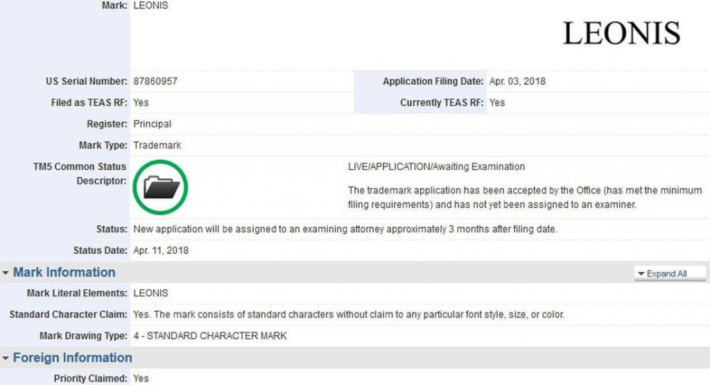 Hyundai Trademarks Leonis Name, But What For?