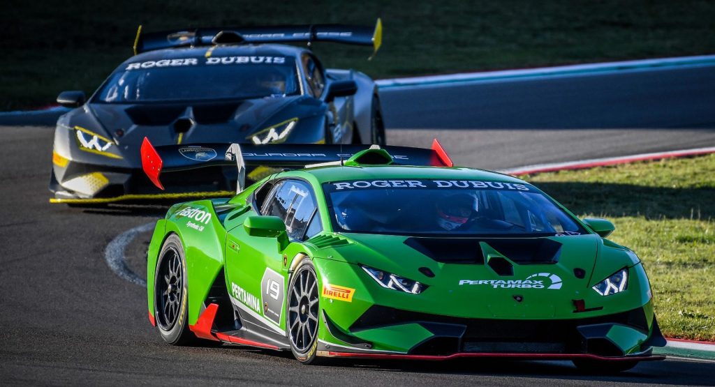  Lamborghini Huracan Super Trofeo Evo Debuts At Sepang Race