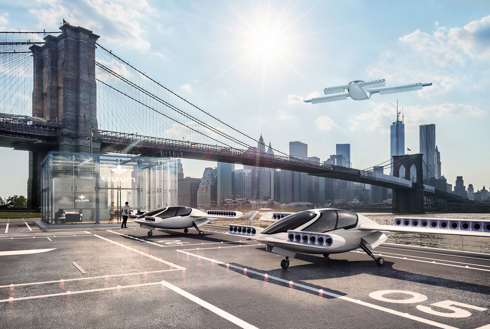 lilium-landing-pad-pier McLaren’s Frank Stephenson Signs On To Design Electric Jets For Lilium