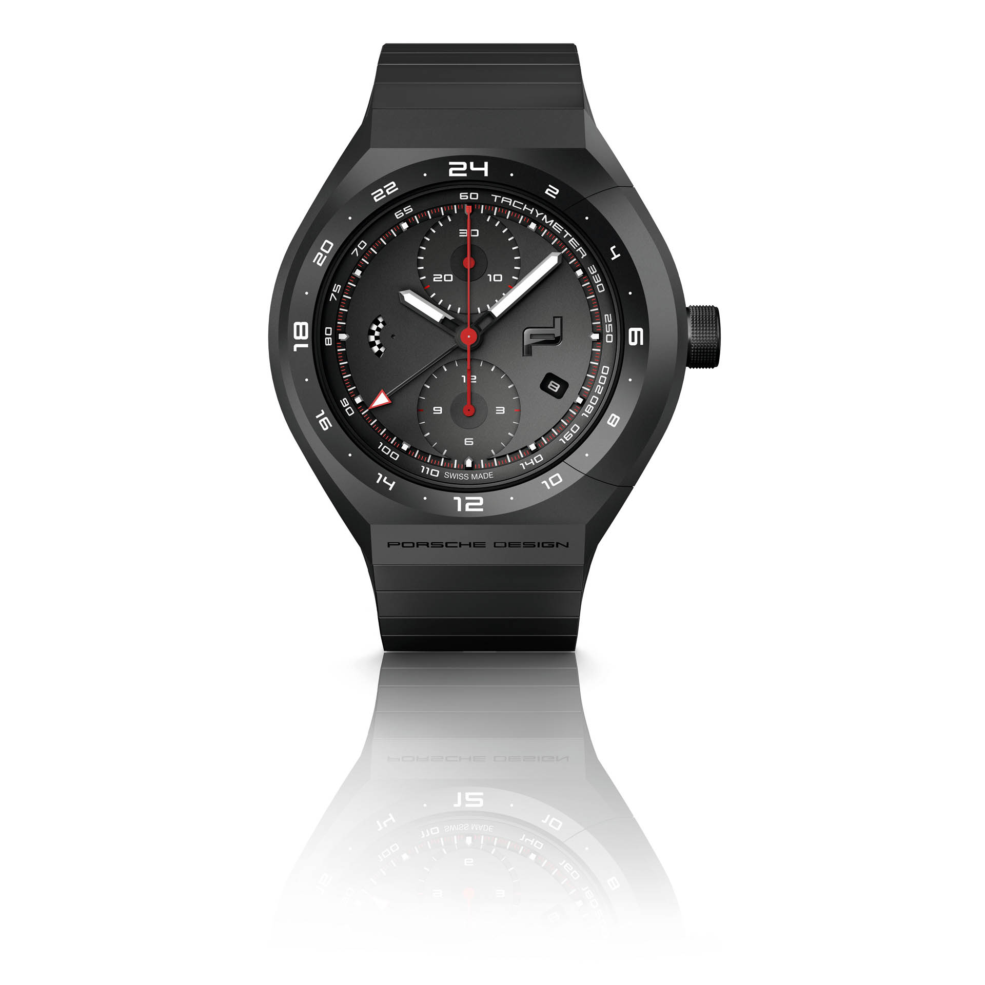 monobloc_actuator_24h_chronotimer all black_1 copy Porsche Designs New Watches To Go With Its Sports Cars