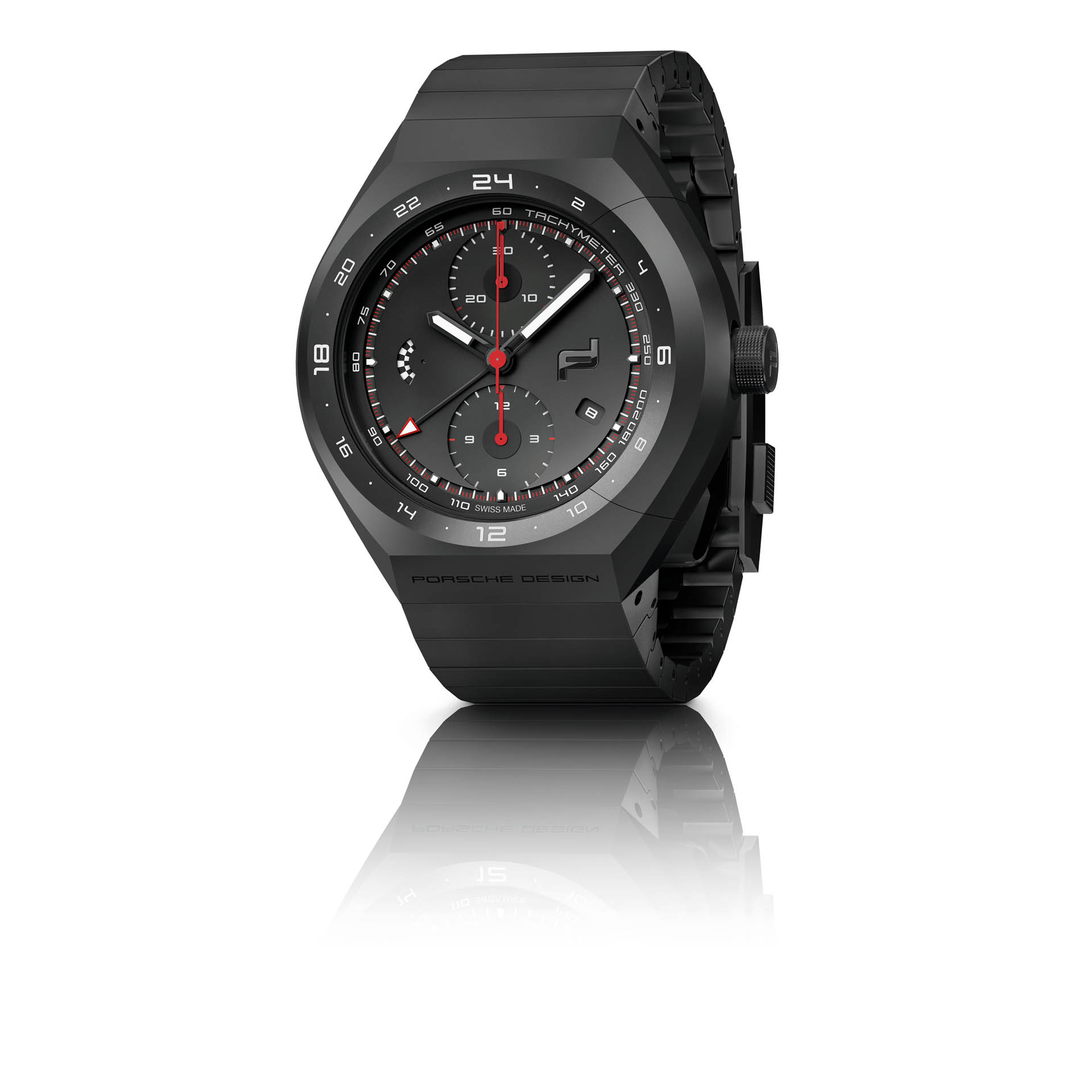 monobloc_actuator_24h_chronotimer all black_2 copy Porsche Designs New Watches To Go With Its Sports Cars