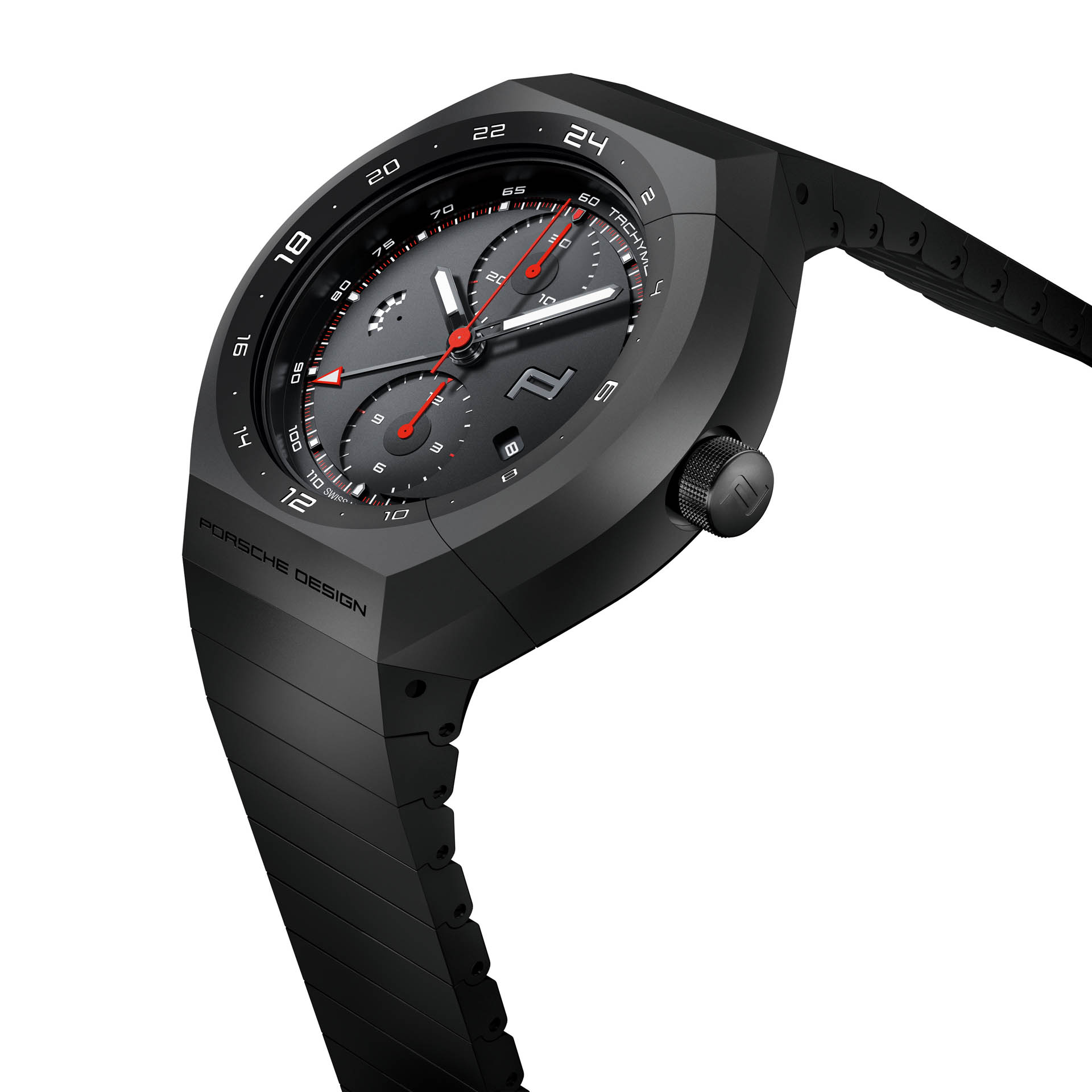 monobloc_actuator_24h_chronotimer all black_4 copy Porsche Designs New Watches To Go With Its Sports Cars