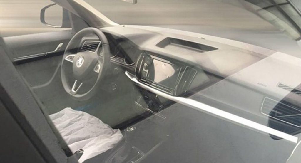 Skoda Kamiq Crossover: First Look Inside