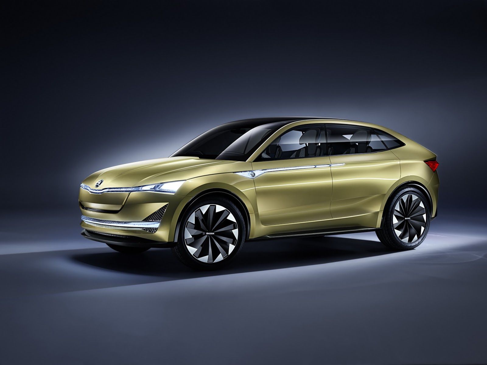 skoda-vision-e-concept-4 Fully Electric Skoda SUV Coupe Announced For 2020