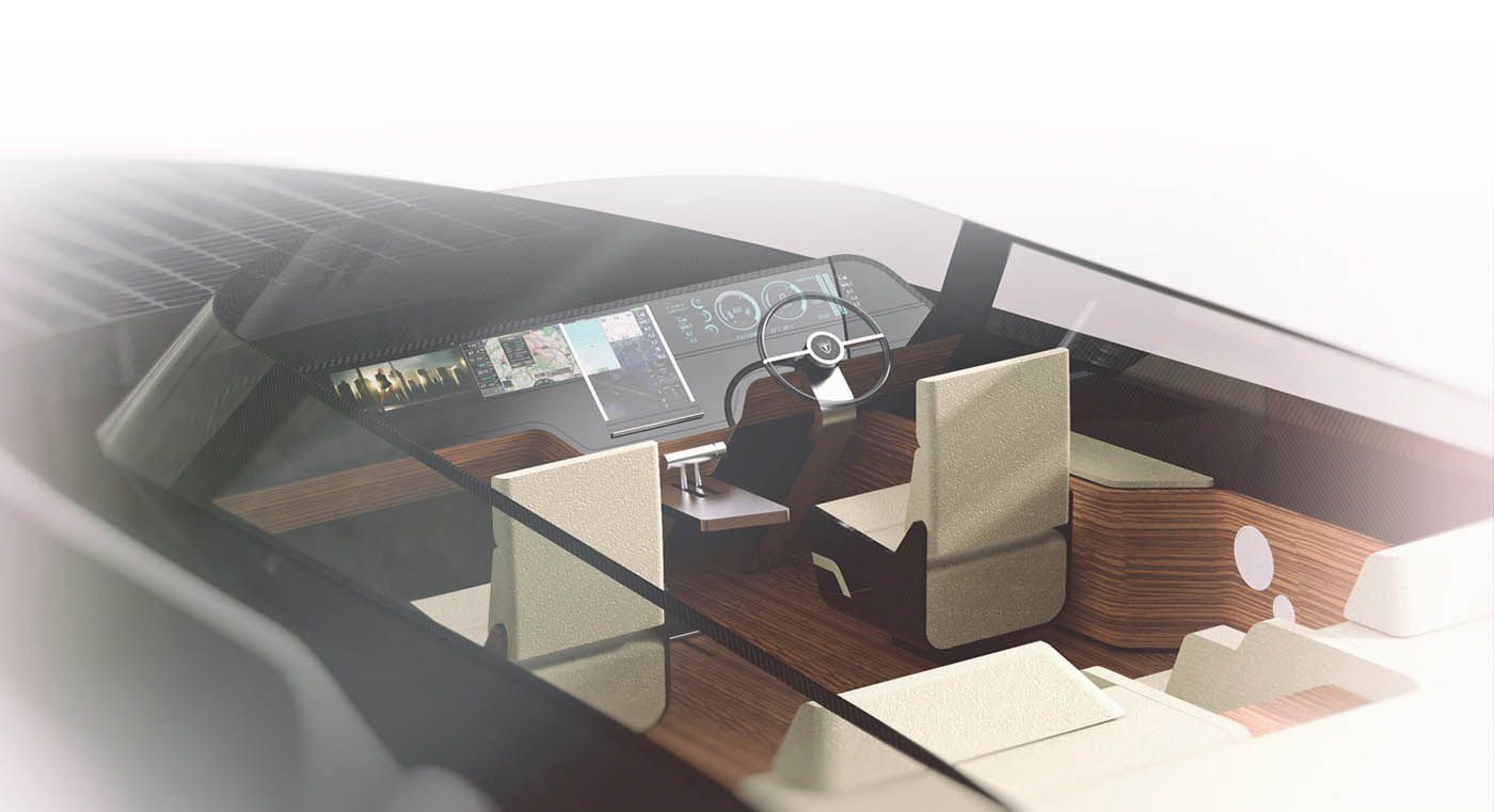 tesla-yacht-01 If Tesla Made An Electric Motor Yacht, It Might Look Something Like This