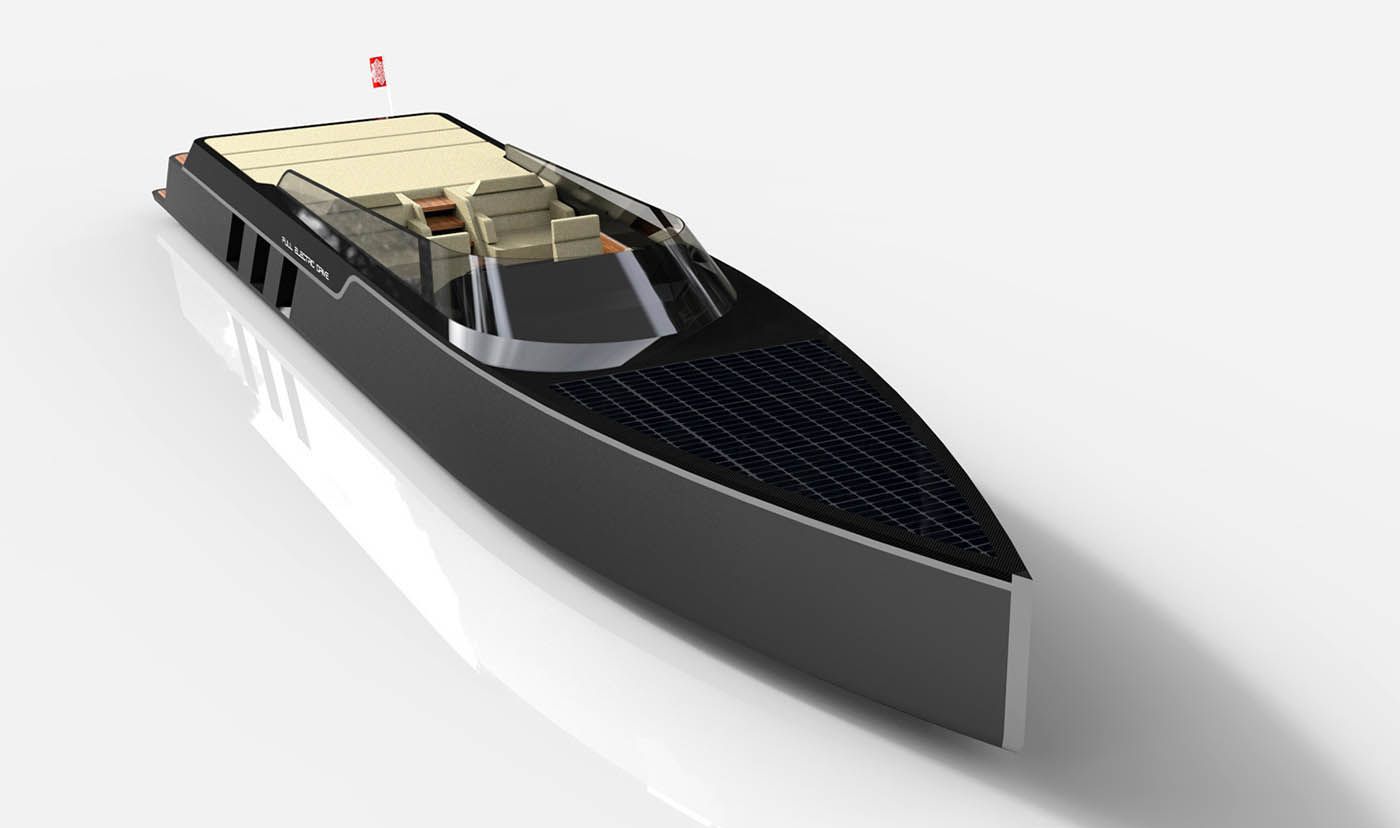 tesla-yacht-02 If Tesla Made An Electric Motor Yacht, It Might Look Something Like This