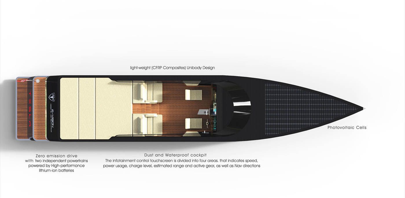 tesla-yacht-07 If Tesla Made An Electric Motor Yacht, It Might Look Something Like This
