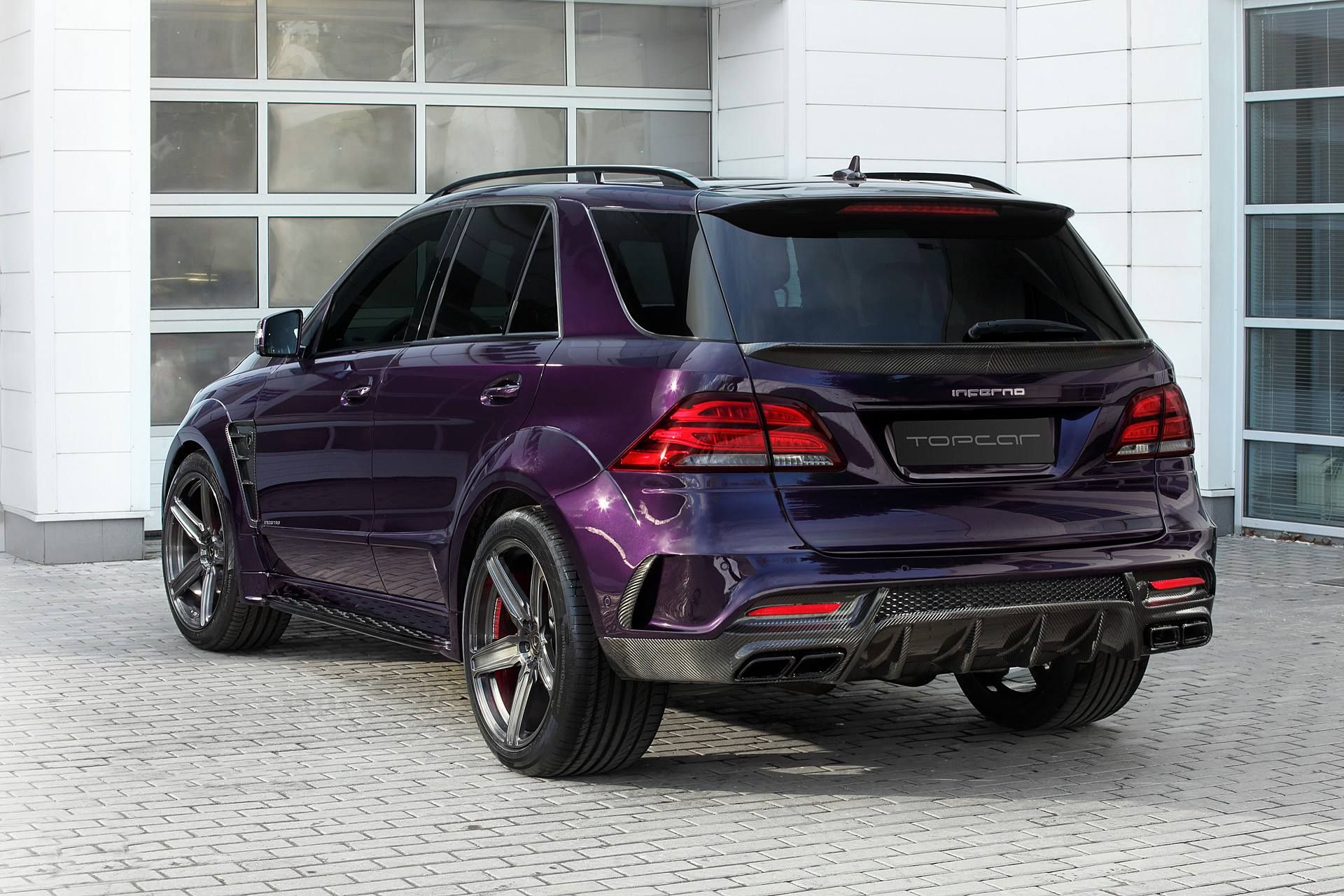 topcar-inferno-mercedes-gle-63s-violet-6 TopCar Unleashes Purple Mercedes-AMG GLE 63 S Inferno
