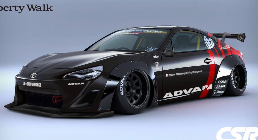 How About A Toyota 86 From Liberty Walk?
