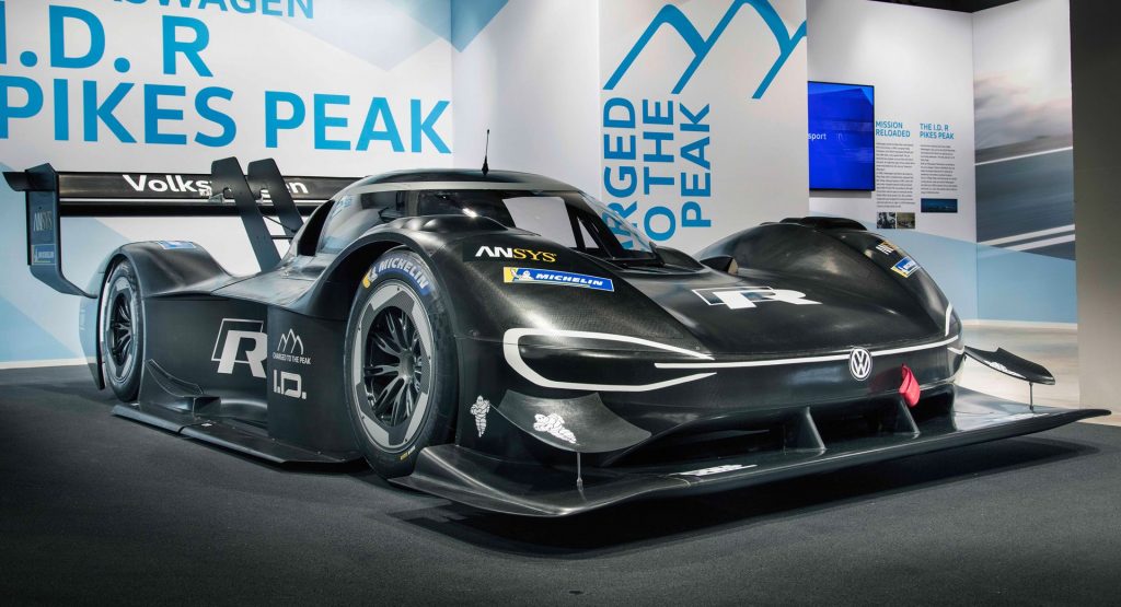  Volkswagen Reveals ID R Pikes Peak Racer In The Carbon