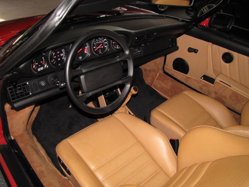 1989-porsche-911-speedster-ebay-22 Want A Virtually Brand New 1989 Porsche 911 Speedster With 251 Miles?
