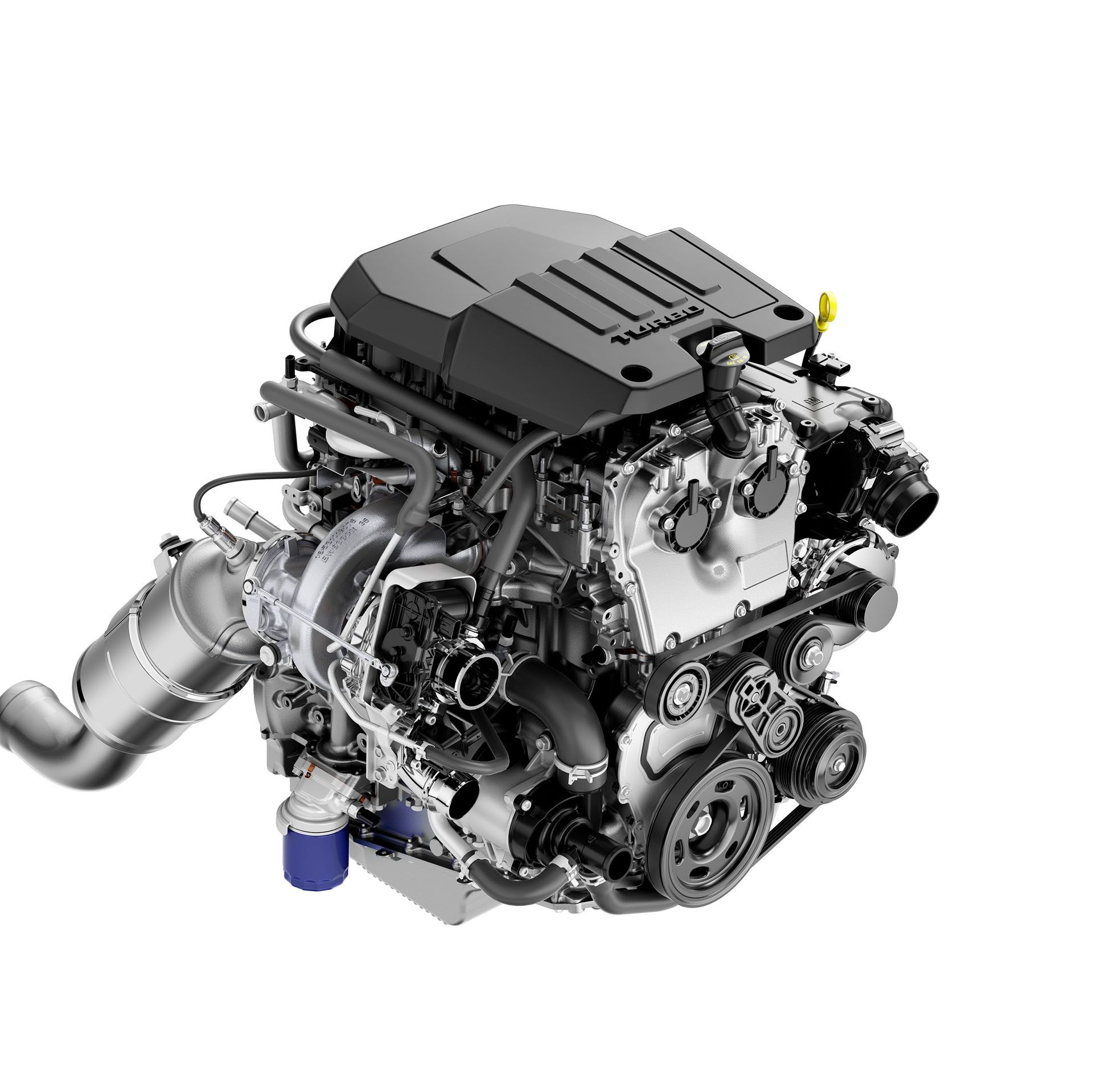 2-7L-Turbo-with-Active-Fuel Management-and-stopstart-technology How Chevy Silverado’s New 2.7-liter Turbo-Four Stacks Up Against the Competition
