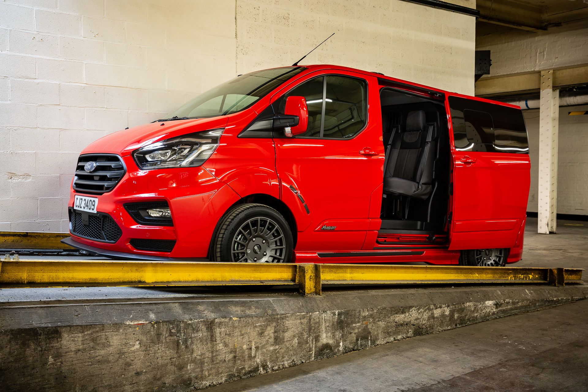 Rally Inspired Ms Rt Ford Transit Custom Is Soccer Dads Van Carscoops