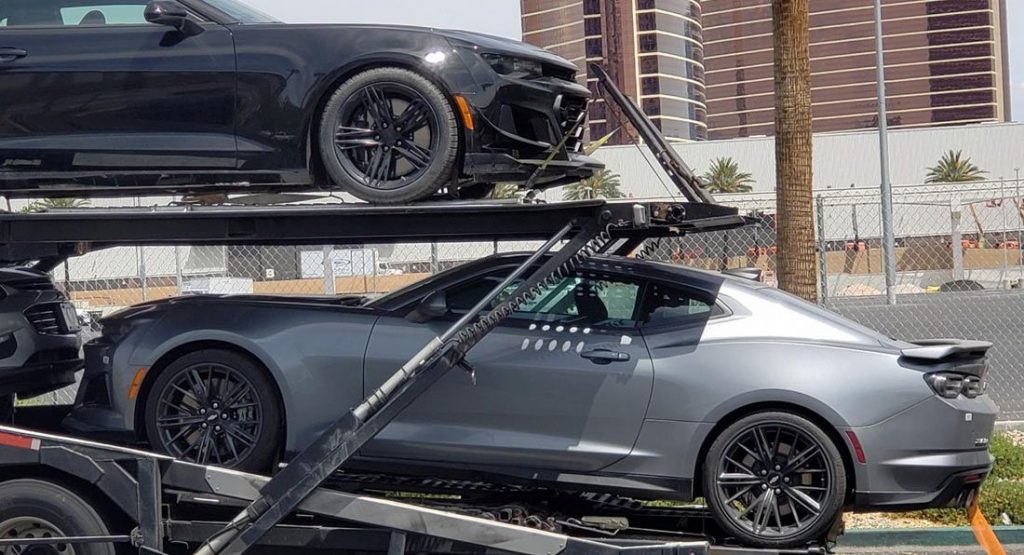  2019 Chevrolet Camaro ZL1 Snapped In Las Vegas