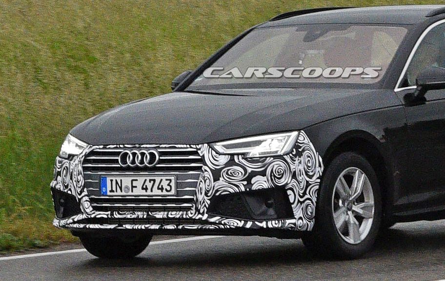 2019-audi-a4-facelift-spy-shots-2 Facelifted 2019 Audi A4 To Gain Minor Styling Updates And More Tech
