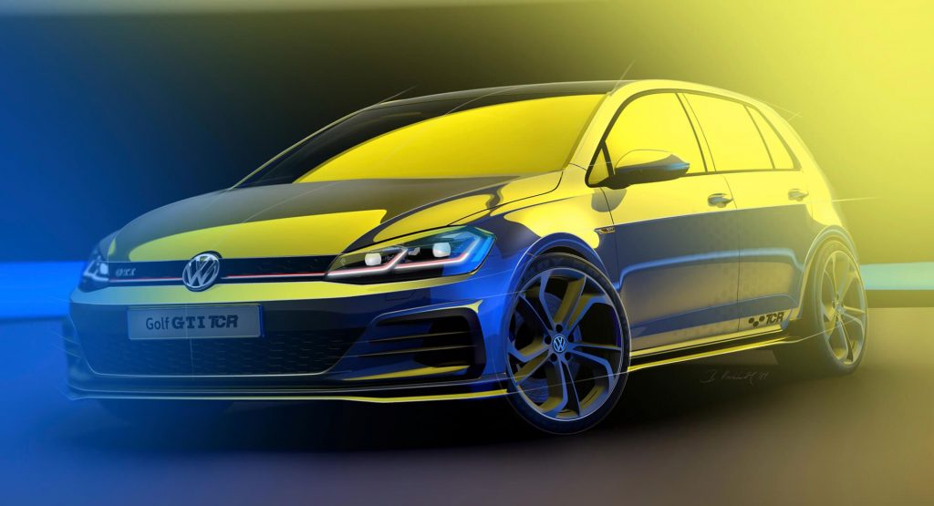  Road-Legal Volkswagen Golf GTI TCR Teased With 290PS