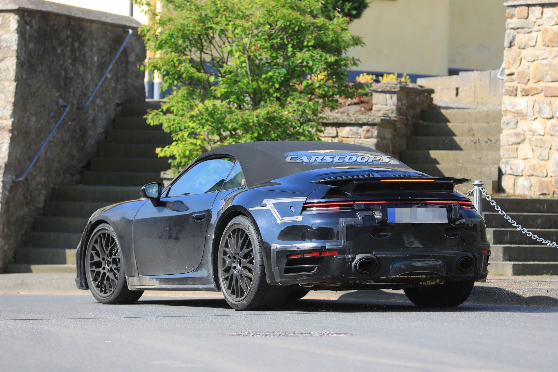 2020-porsche-911-turbo-cabrio-first-spy-10 2020 Porsche 911 Turbo Cabrio: Here’s What We Know About It