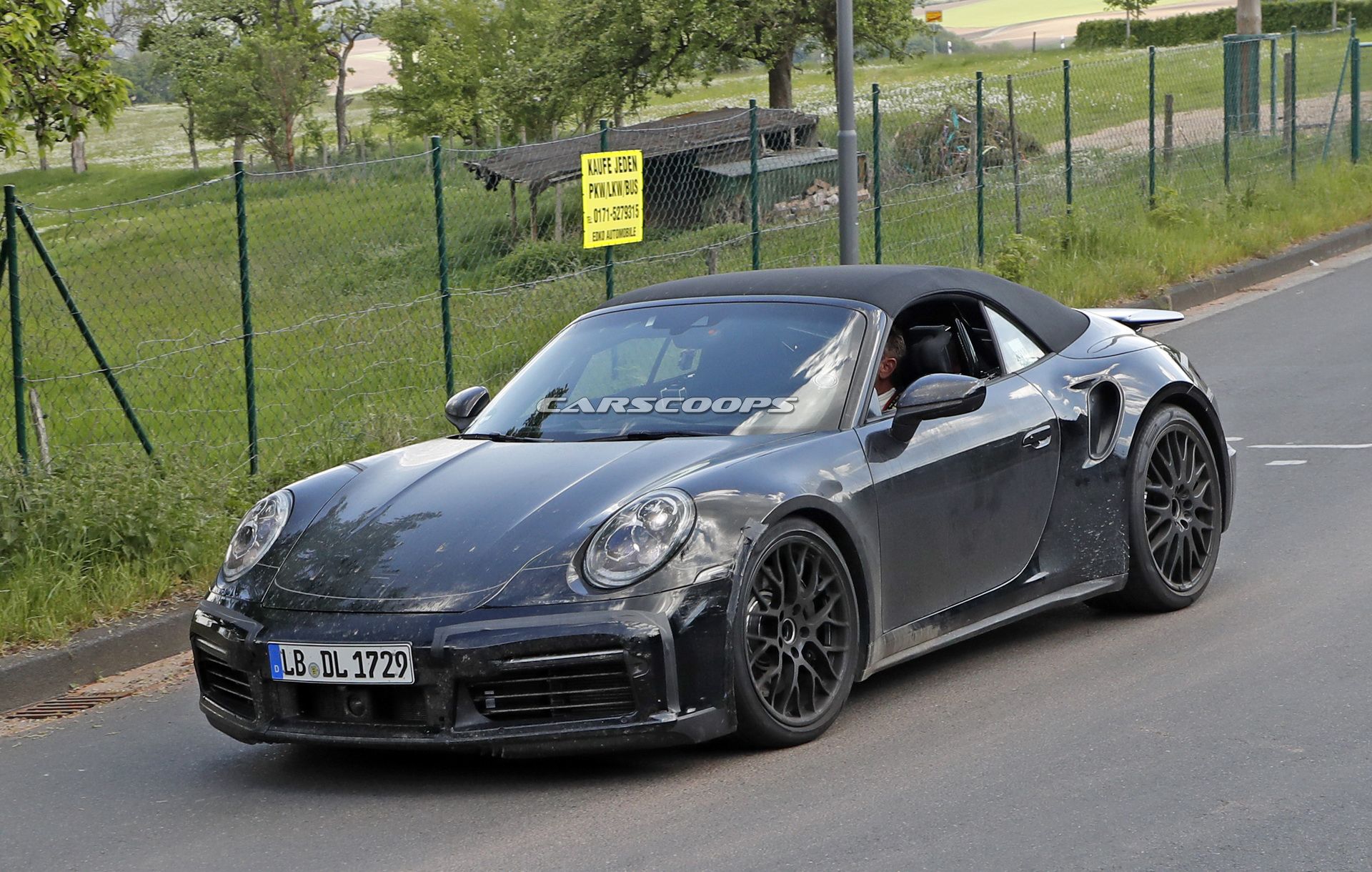 2020-porsche-911-turbo-cabrio-first-spy-15 2020 Porsche 911 Turbo Cabrio: Here’s What We Know About It