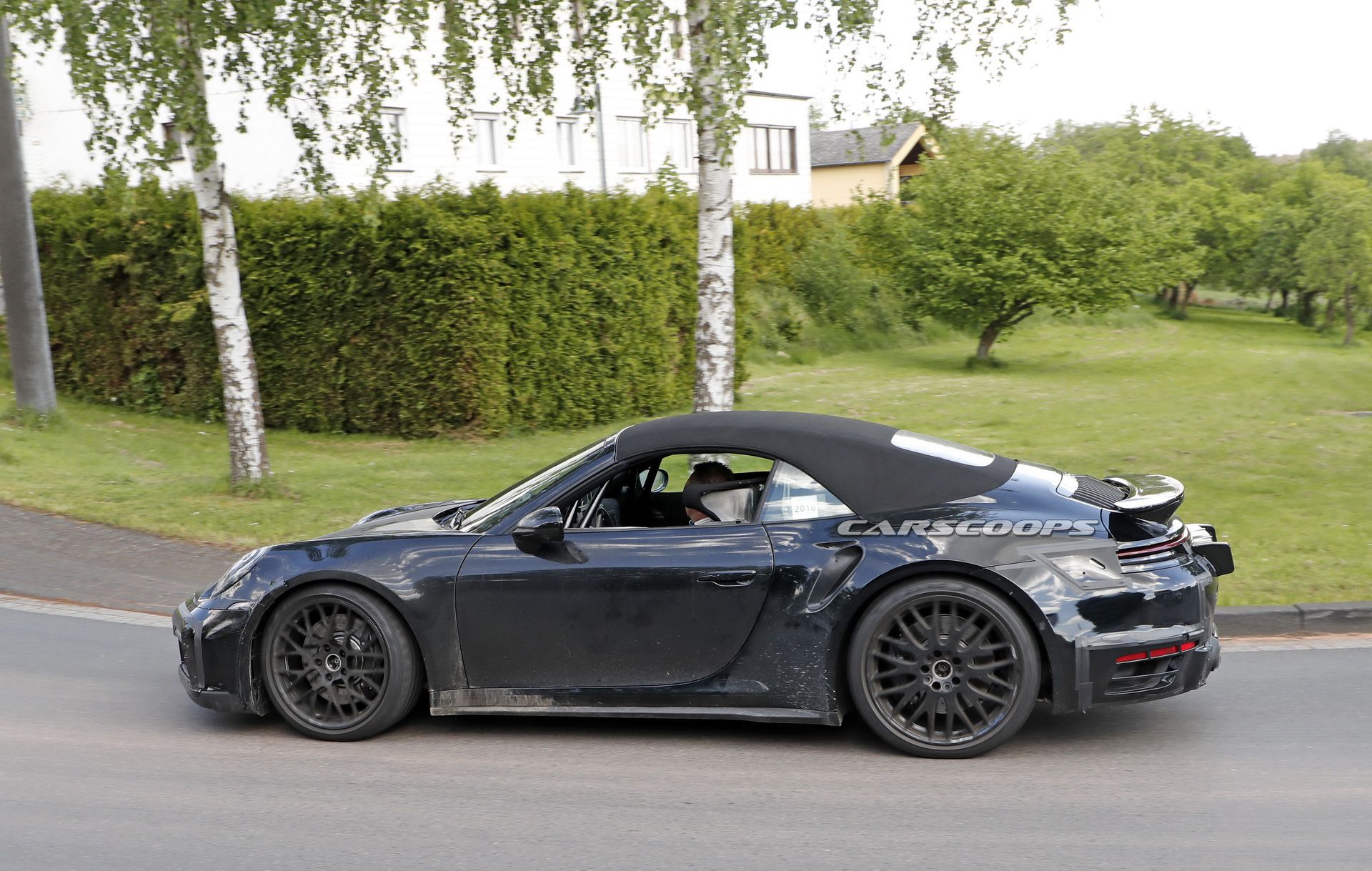 2020-porsche-911-turbo-cabrio-first-spy-18 2020 Porsche 911 Turbo Cabrio: Here’s What We Know About It