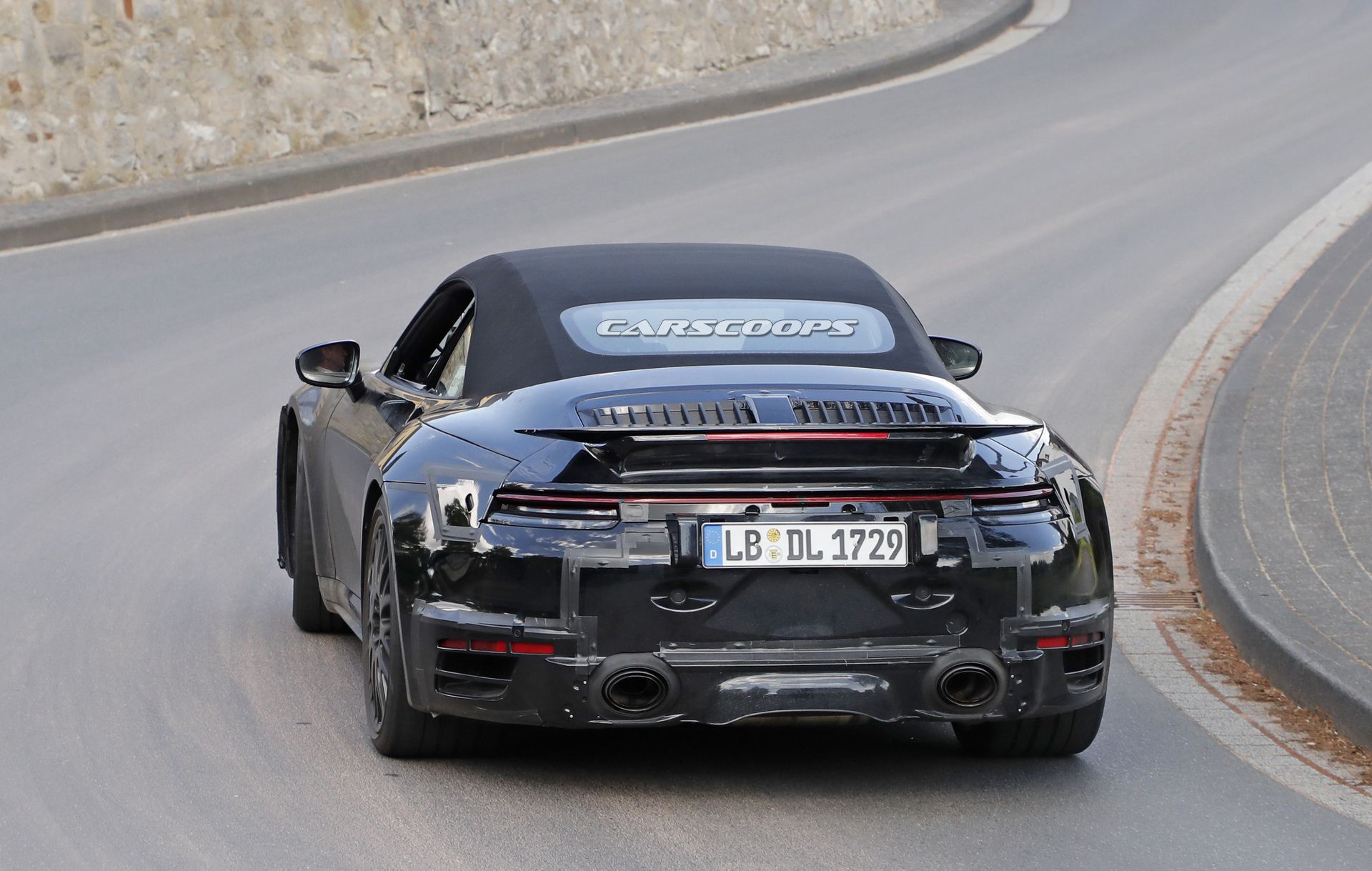 2020-porsche-911-turbo-cabrio-first-spy-22 2020 Porsche 911 Turbo Cabrio: Here’s What We Know About It