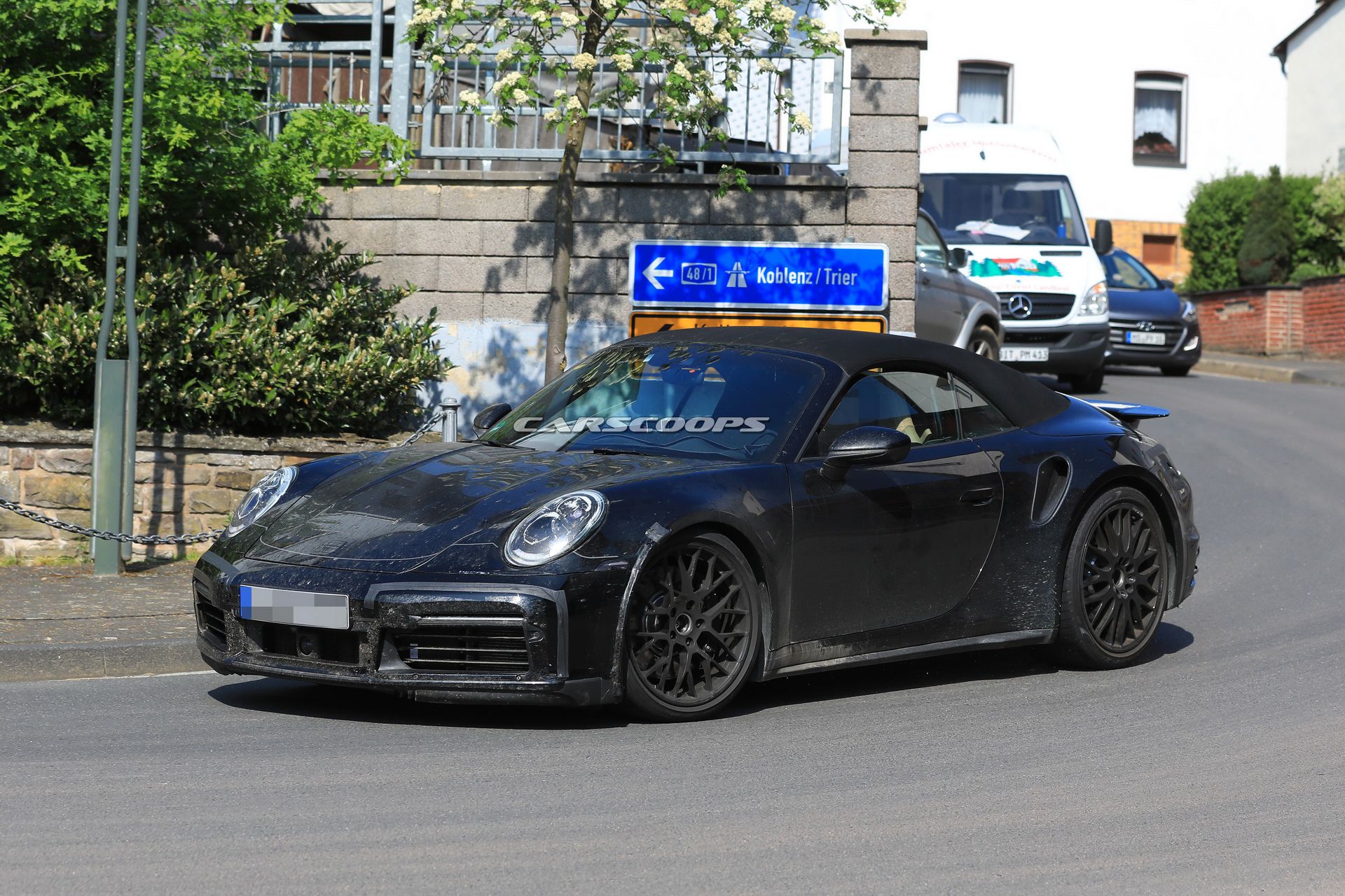 2020-porsche-911-turbo-cabrio-first-spy-4 2020 Porsche 911 Turbo Cabrio: Here’s What We Know About It