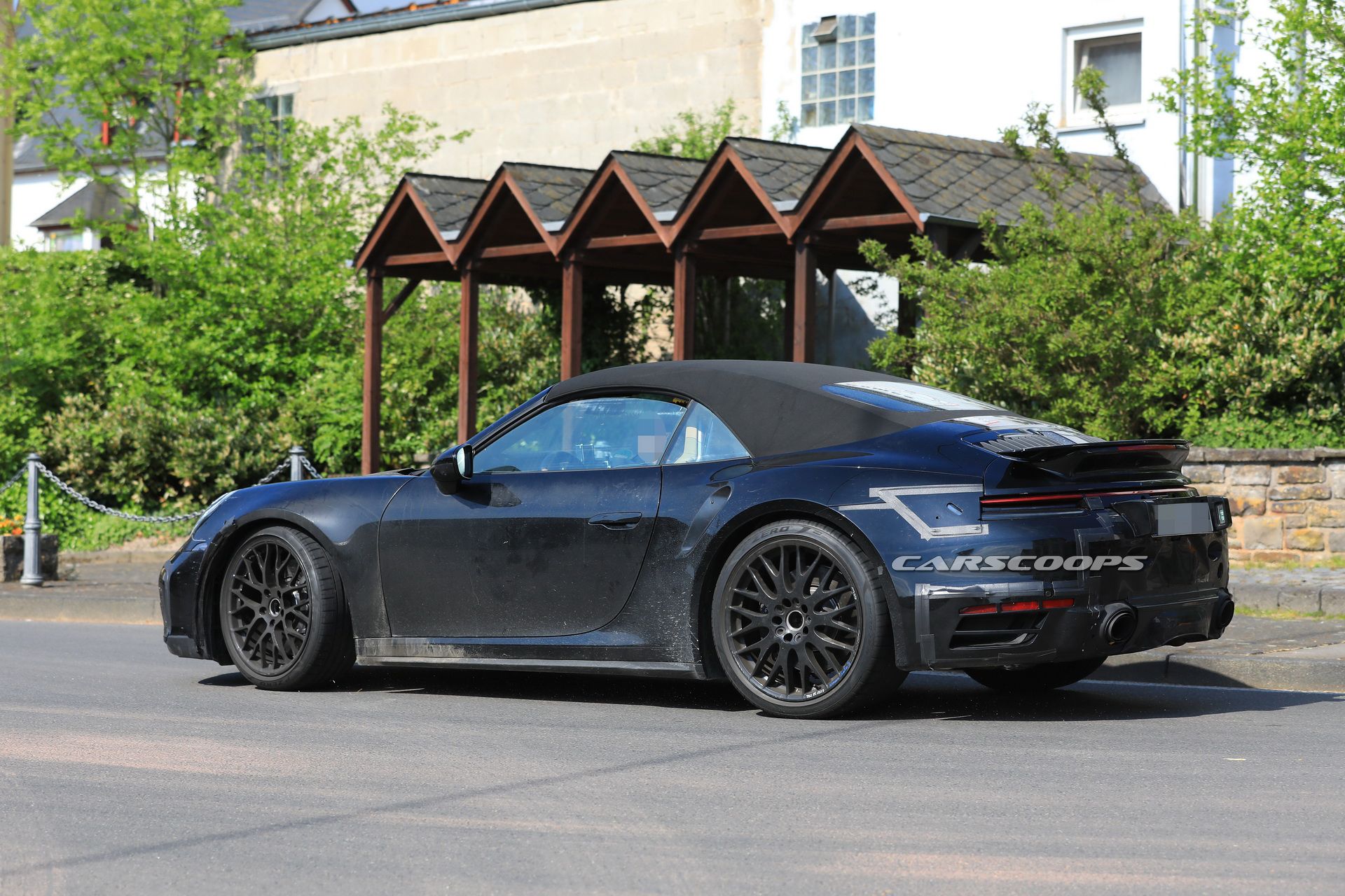 2020-porsche-911-turbo-cabrio-first-spy-7 2020 Porsche 911 Turbo Cabrio: Here’s What We Know About It