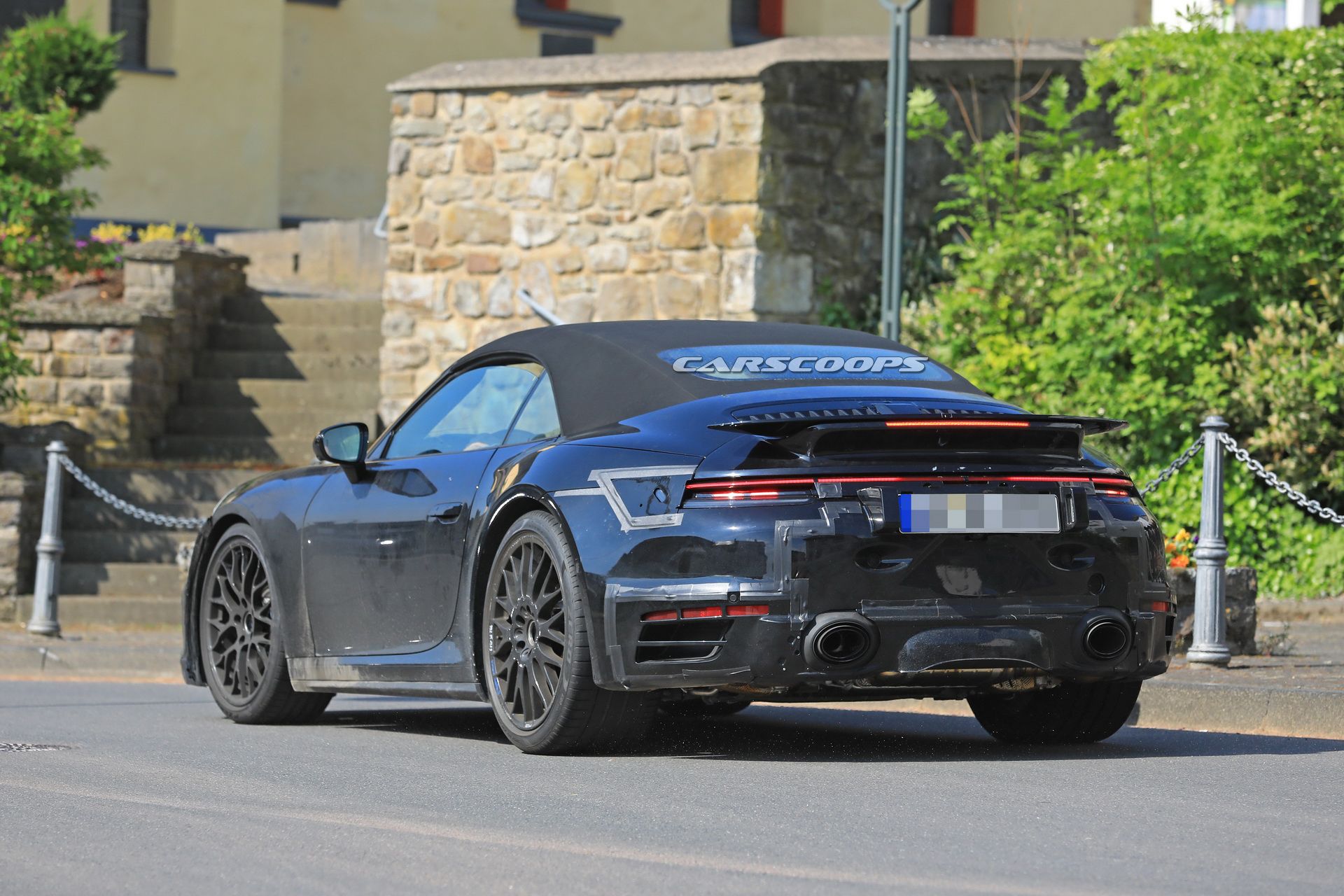 2020-porsche-911-turbo-cabrio-first-spy-9 2020 Porsche 911 Turbo Cabrio: Here’s What We Know About It