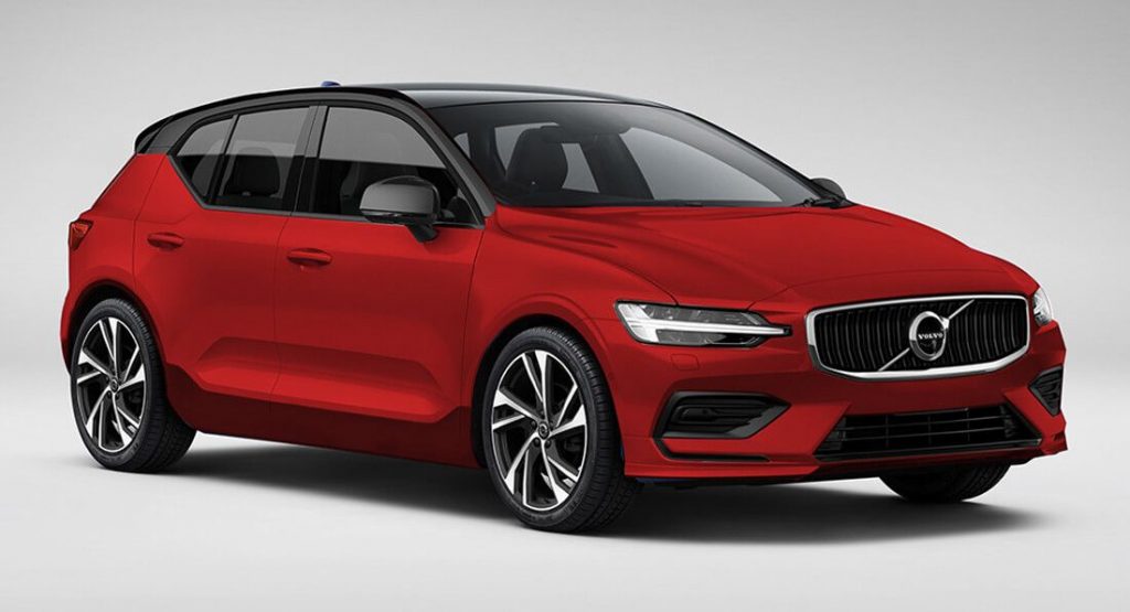  Upcoming Volvo V40 Puts On A Familiar Face In New Renderings
