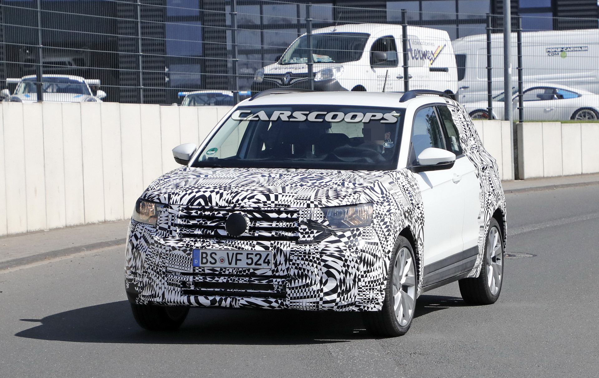 VW_T-Cross_01 Volkswagen T-Cross Baby SUV Getting Ready For Its Debut