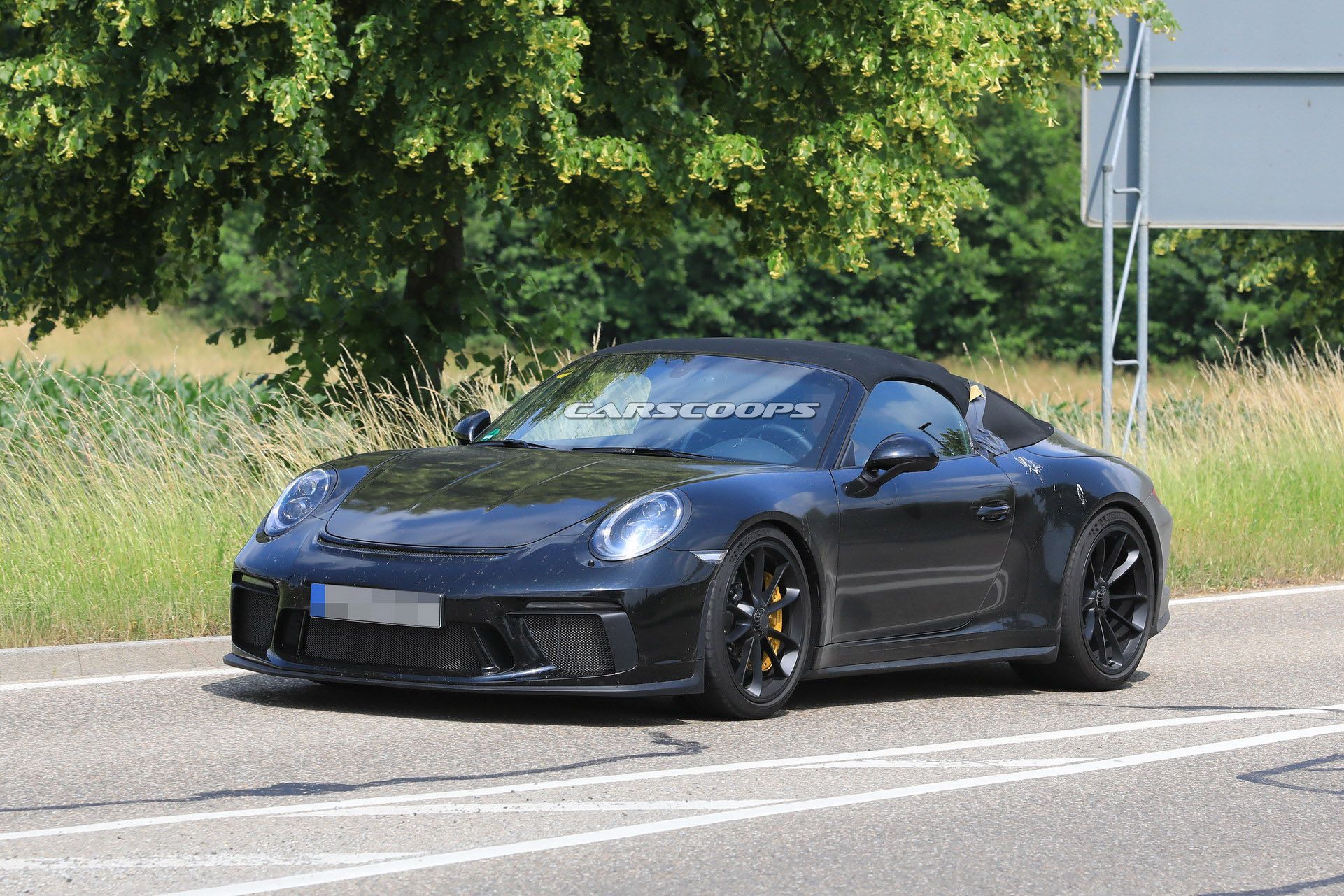 Porsche-911 Speedster 023 2019 Porsche 911 Speedster Is Happening, Here’s The Production Model Testing