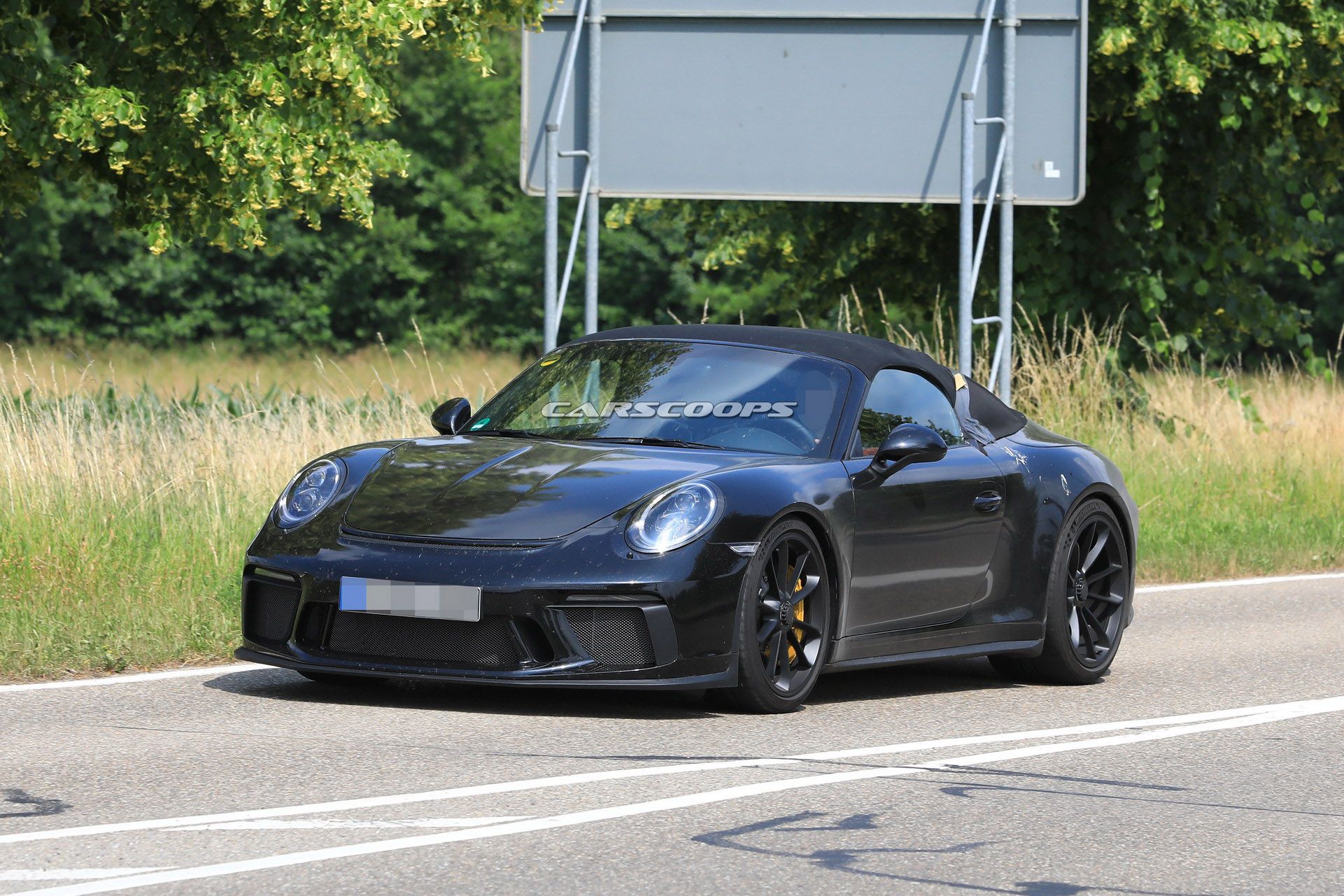 Porsche-911 Speedster 013 2019 Porsche 911 Speedster Is Happening, Here’s The Production Model Testing