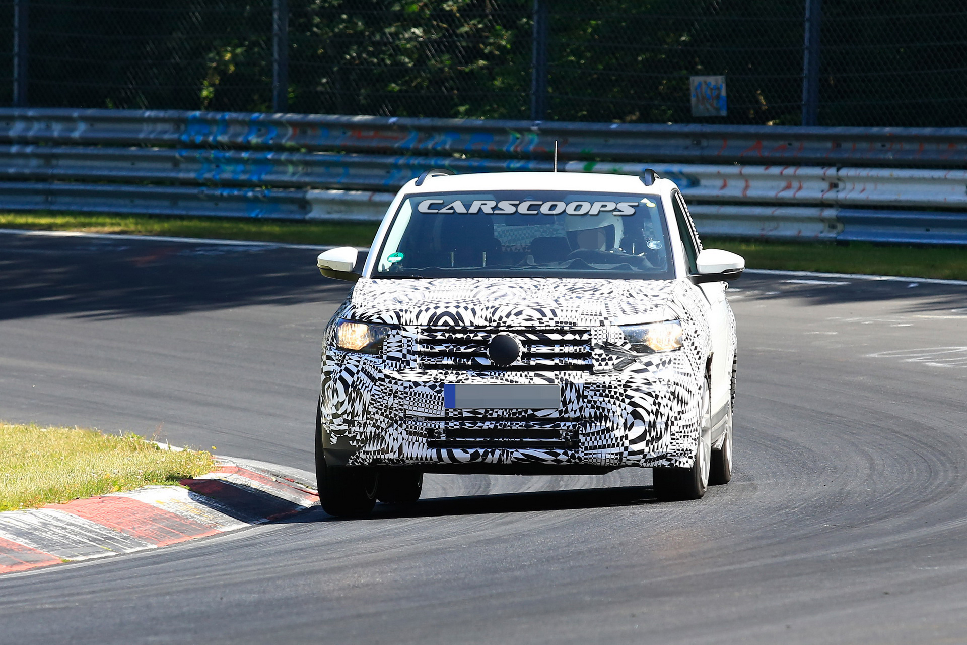 VW_T-Cross_17 Volkswagen T-Cross Baby SUV Getting Ready For Its Debut