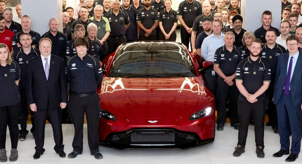  First Examples Of The New Aston Martin Vantage Are Rolling Off The Line