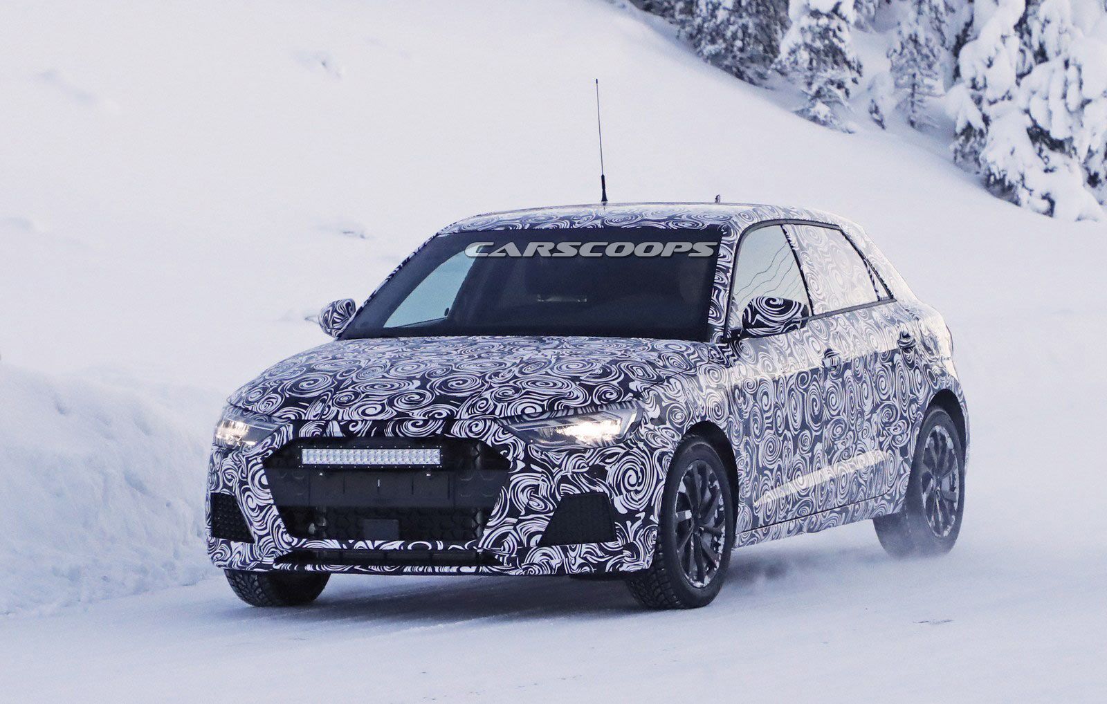 Audi-A1-2-1 2019 Audi A1 Teaser Reveals A High-Tech Interior With A Touchscreen Display