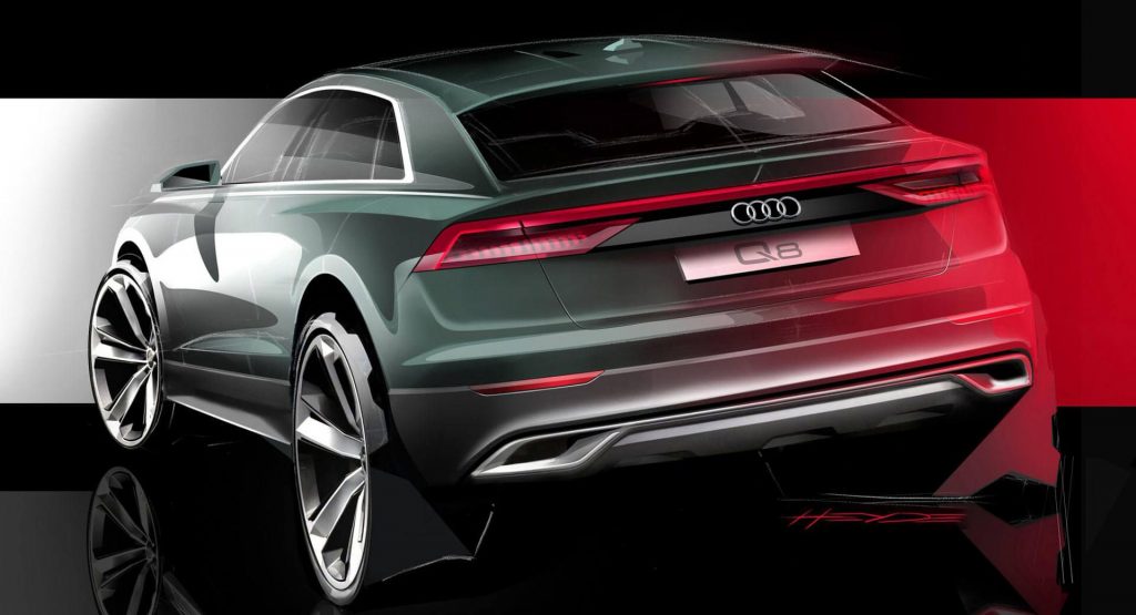 Audi-Q8 2019 Audi Q8 Teased As Company Previews Upcoming Video Series