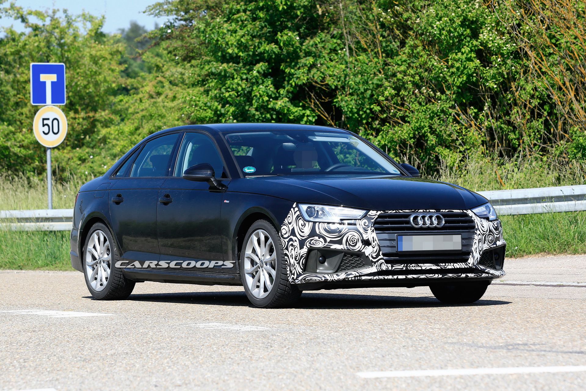 Audi_A4_Facelift_Scoop_03 Facelifted 2019 Audi A4 To Gain Minor Styling Updates And More Tech