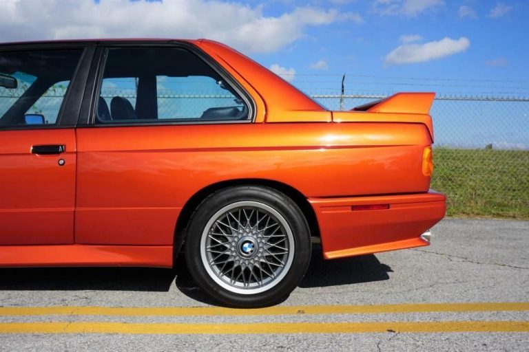 Valencia Orange BMW E30 M3 Is A Perfectly Restored Classic | Carscoops